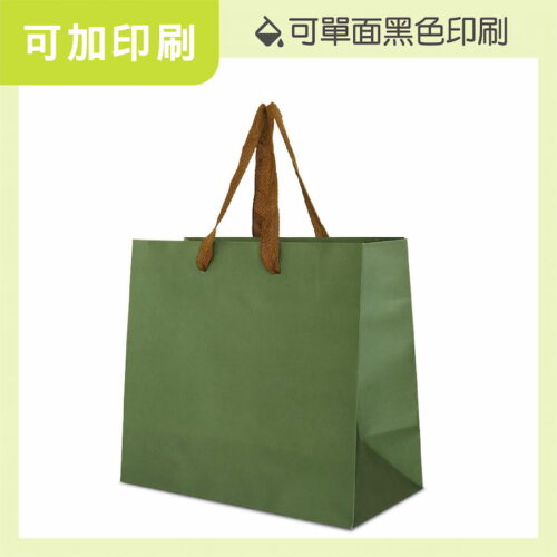 S-3K橄欖綠紙袋-WK2523OLIVE