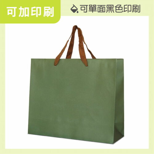 3K橄欖綠紙袋-WK3227OLIVE
